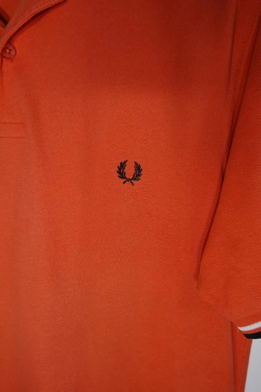 Polo Fred Perry laranja tamanho GG – photo 4